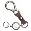 Highstyle Tochigi Leather & Mini Carabiner & Single Reel Key