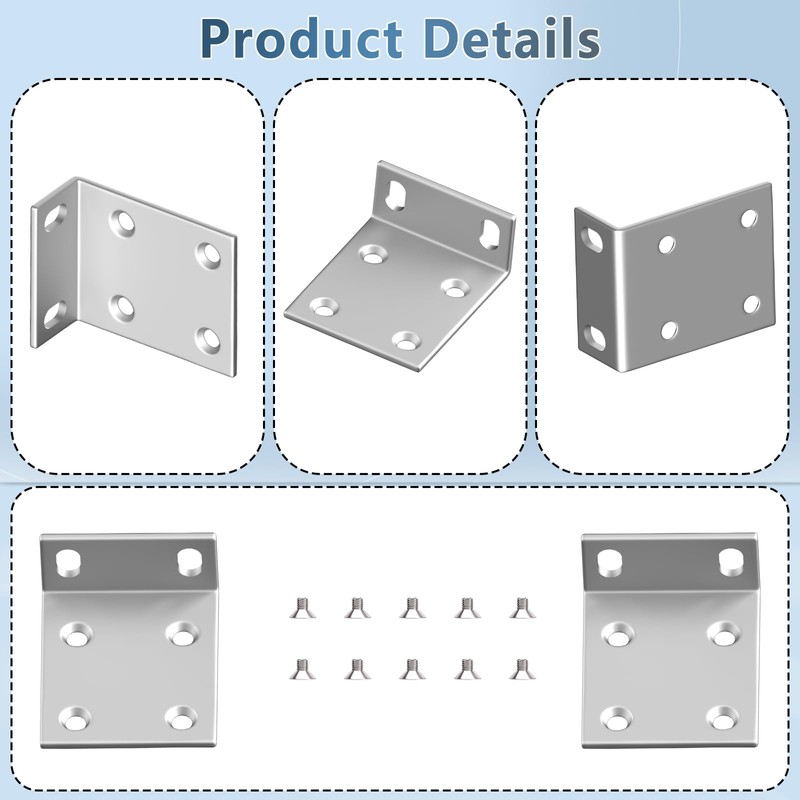 Rack Mount Kit Compatible with Ubiquiti Switch,Rack Ears Mount for