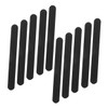 GLEAVI 36pcs Double-sided Sanding Sticks for Polishing Versatile Grits for