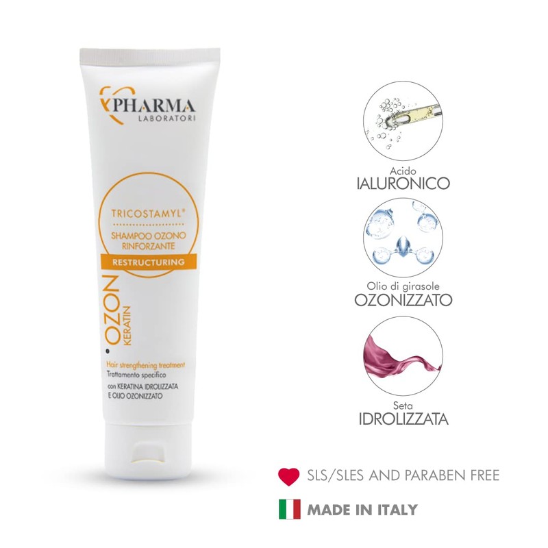 Ozone Active tricostamyl keratin