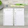 SinnWunder® Habit Tracker Weekly Task Lists Fits 6 Ring Size