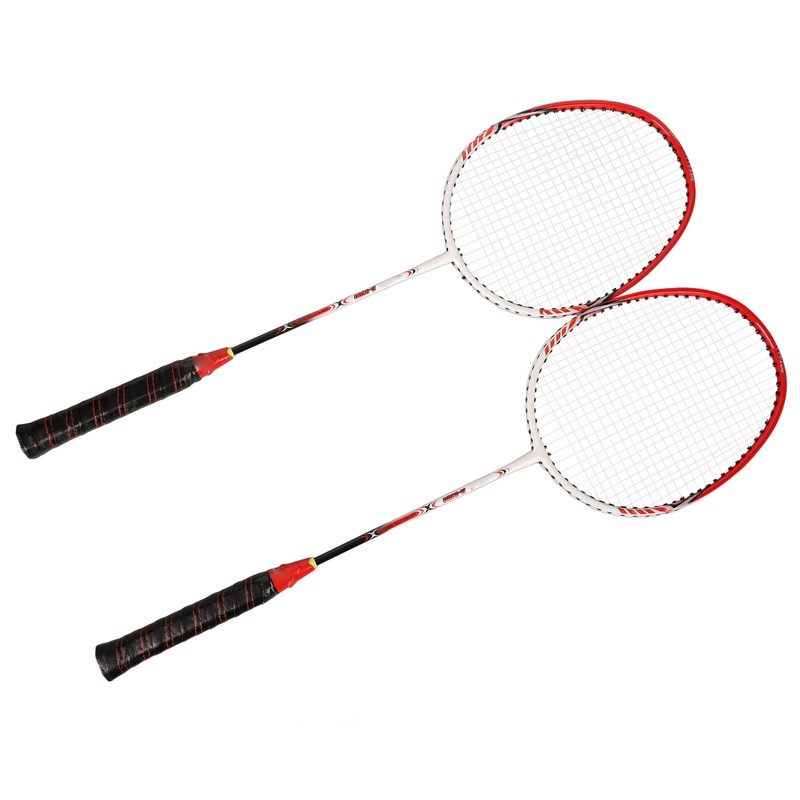 2PCS Professional Badminton Racket with Comfortable Handle Practice Badminton Racket