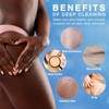 UJFQBH 6 Pieces African Bath Sponge African Net Long Net