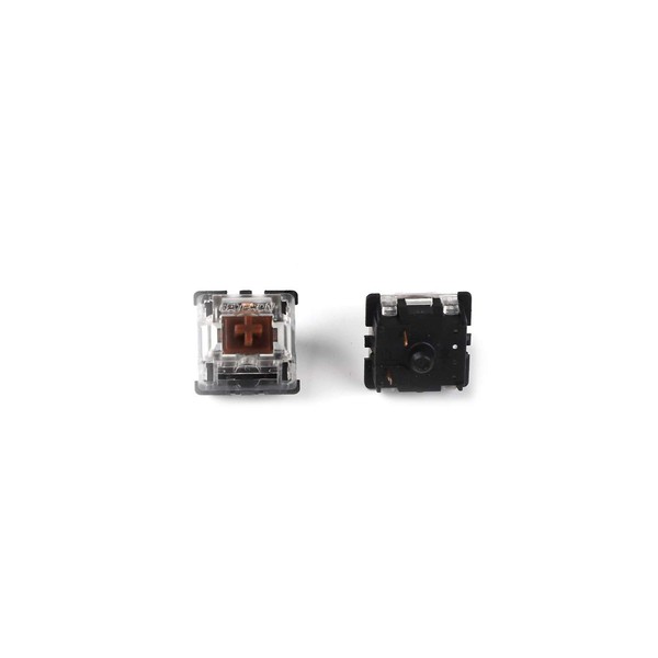 YMDK Gateron MX Switch 3 pin and 5 pin Transparent