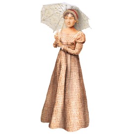 Jane Austen Quotable Notable - Greeting Card and Sticker Sheet - Envelope Included