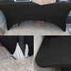 Spandex Tablecloth [6FT, Black] for Rectangle Tables with Open Back,Elastic