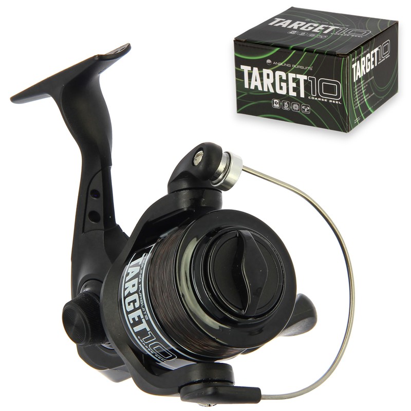 3 Angling Pursuits Target 10 Carp Coarse fishing reel 8lb