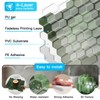 Art3d 10-Sheet Heavy-Duty Peel and Stick Backsplash, Self-Adhesive Vinyl Wall