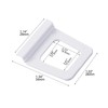 Ypzxola Window Screen Lift Tabs - Hollow, Universal, White Plastic