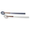 Chopstick Rest and Chopsticks Pair Set, White & Gray, Chopsticks