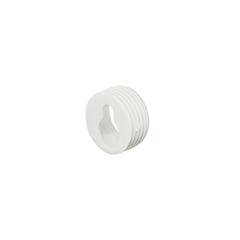 Häfele Wardrobe Hooks White Plastic 20 mm Pack of 4