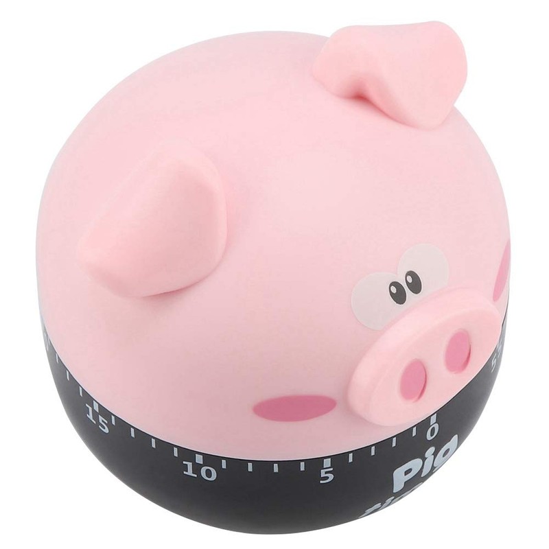 Cute Kitchen Timer, Pig Cooking Timer, Mechanical Kitchen Timer, Funny