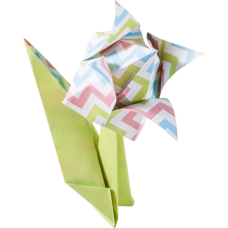 folia 40119 – Folding Sheets Set Flowers in 2 Sizes,