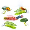 5-Piece Betta Fish Tank Decorations Set for – Soft Silk