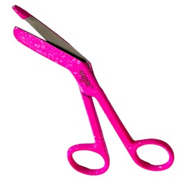 Artlab-Lister Bandage Scissors - Emt and Trauma Shears - 5.5 Inch Nursing Scissors -Stainless Steel Bandage Scissors for Nurses German Stainless Steel (Pink Dew Drop 5.5")
