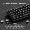 XVX Double Shot PBT Keycaps, Side Printed Shine Through Keyboard