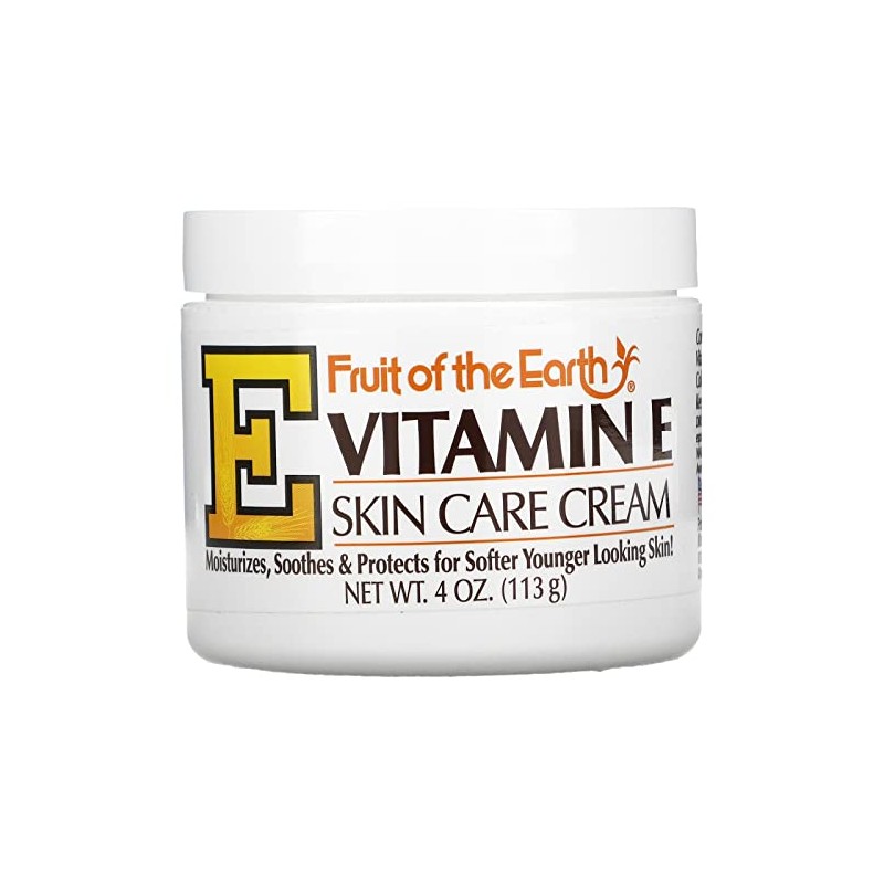 Fruit Of The Earth Bogo Cream Vitamin-E 4 Ounce Jar