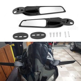 XM Fit for Suzuki GSXR1000R Upgrade Adjustable Rotating Wind Wing Stealth Mirrors