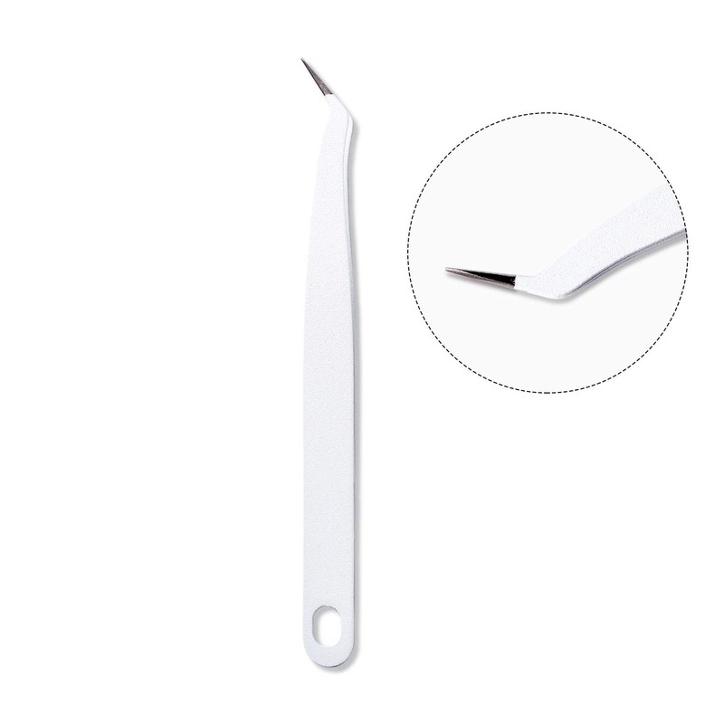 Craft Weeding Tools-Vinyl Weeder Basic Tool for Lettering (Curved Tweezers)