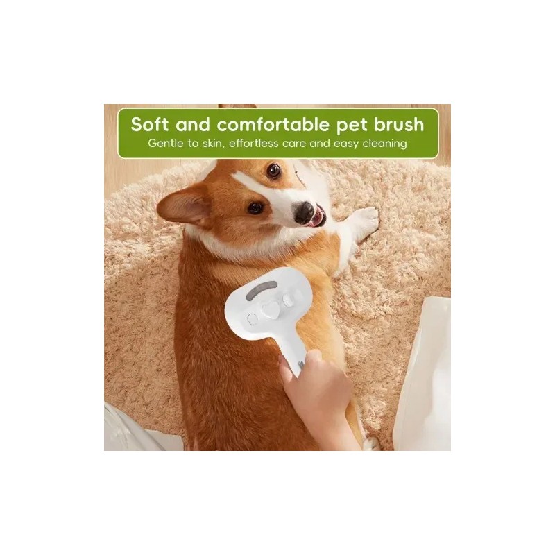 Cepillo Para Perros 3 En 1 , Gatos Vapor Peine