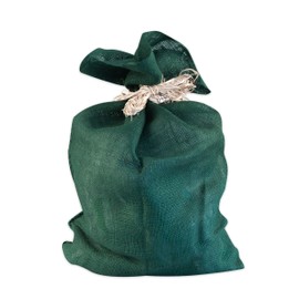 Windhager Jute Sack Eco Jute Bag, Fabric Bag, Potato Bag, Decorative Bag, Multifunctional Jute Bag, Winter Protection for Potted & Pot Plants, Green, 70 x 100 cm, 06071