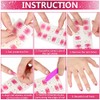 Maitys 16 Hojas De Calcomanías De Esmalte De Uñas De