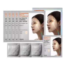 IOPE 아이오페 멀티비타민 10% 마스크 (30g) 5매 Iope Multi Vitamin 10% Mask (30g) 5 Sheets