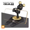 Maíz Soporte Base Celular Escritorio Figura Estatua Oso Kawaii