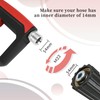 Sooprinse Short Pressure Washer Gun with Foam Cannon, Foam Cannon
