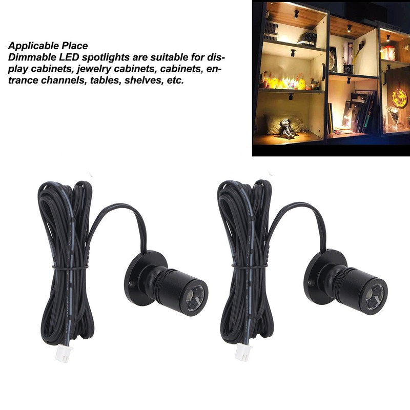 Dimmable Mini Spotlight 5V Mini LED Spotlight 1 to 2