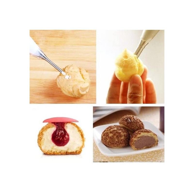 Shoe Cream Piping Nozzles Icing Piping Nozzles + TPU Pastry