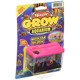 JA-RU Magic Grow Fish Aquarium Kit (2 Pack, 2 Random Colors)