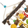Wooden Parrot Chewing Blocks Safe Bite Resistant Large Parrot Bite