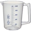 TRUSCO HPB-1000 Polypropylene Blue Scale Beaker 33.8 fl oz (1,000