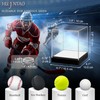 Huijintao Baseball Display Case with RGB Color Changing LED Light,
