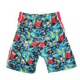 Flow Society Monkey Suit Attack Boys Shorts - LAX - Athletic - Basketball - Baseball - Hockey - Football - Lacrosse - Blue