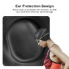 Unisex Silicone Swimming Cap with 3D Ear Protection, Keep Hair