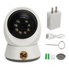 Home Security Camera 1080P WiFi PTZ Camera with 360 Degree