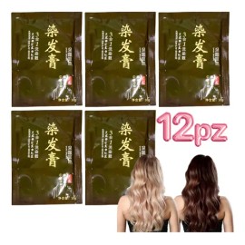 Shampoo Tinte Instantáneo 15min Cubre Canas Jengibre 12pz F                                                                                           