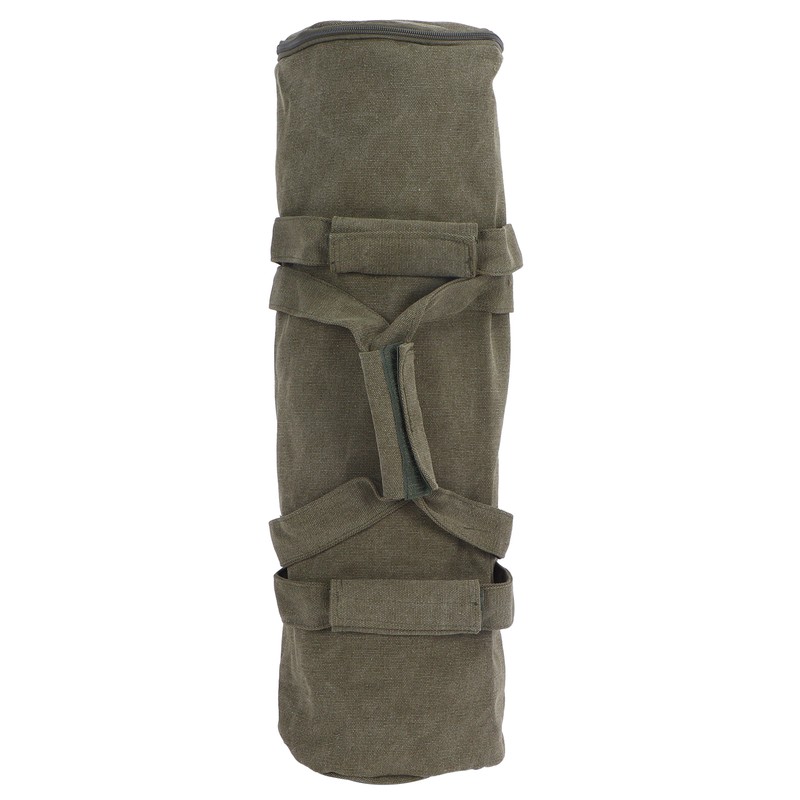 Adjustable Fitness Sandbags Canvas WeightBearing Training Bag for Garden Training(Military