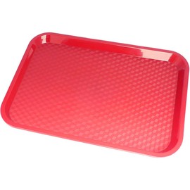 Cambro 1014FF163 Fast Food Tray polypropylene 10-7/16" x 13-9/16" red - Case of