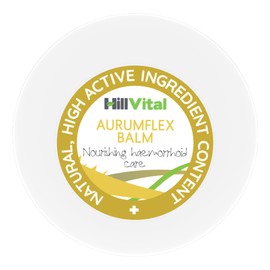 Hill Vital AURUMFLEX Cream - Haemorrhoid Cream (Piles) 50 ml Natural Formula May Help Relieve haemorrhoid Symptoms.