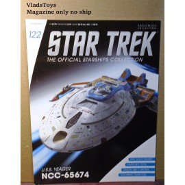 Eaglemoss Star Trek *Magazine only no ship* Issue #122 USS Yeager NCC-65674