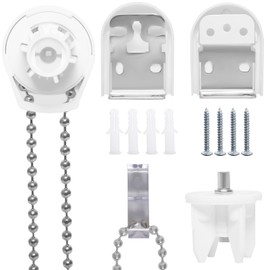 Chain Hoist Replacement Gear for 26 mm Roller Blind Shaft Repair Kit for Metal Blinds Roller Blind Carrier with Caps Complete Set of Poweka