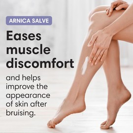 ShiKai Arnica Salve (1.7 oz) | Soothing Arnica Cream for Muscle Bruising | Moisturizing Body Barrier Lotion with Eucalyptus, Shea Butter & Beeswax