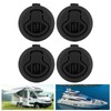 61mm/2.4in Marine Flush Pull Slam Latch Round Ring Lock Boat