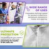 AMZ Medical Supply Disposable Lab Coats for Adults, Large. Pack