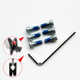 HENGLIANG Foot Control Lever Sponge Handle Base Fixing Screw Accessories for Ninebot S Smart Self-Balancing Electric Scooter (6 Sponge Handle Screws and Wrenches)