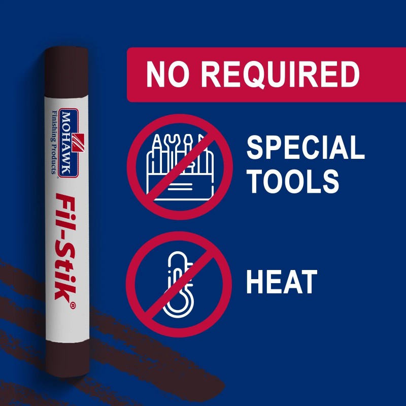 Mohawk Fil Stik Extra Dark Walnut Wood Filler Putty Stick