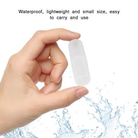 Richer-R 10PCS Adaptador de batería AAA a AA, ASHATA AAA a Pila de tamaño AA Convertidor de batería Adaptador de batería Interruptor, Adaptador de batería AAA a AA(Transparente)